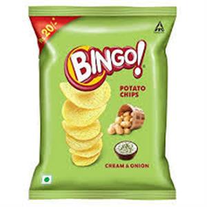 Bingo - Potato Chips - Cream and Onion (52 g)